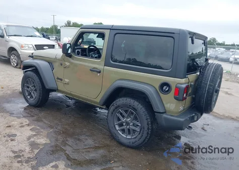 2025 Jeep Wrangler 2-Door Sport S 4X4 из США, поврежденный, VIN 1C4PJXAN2SW545096
